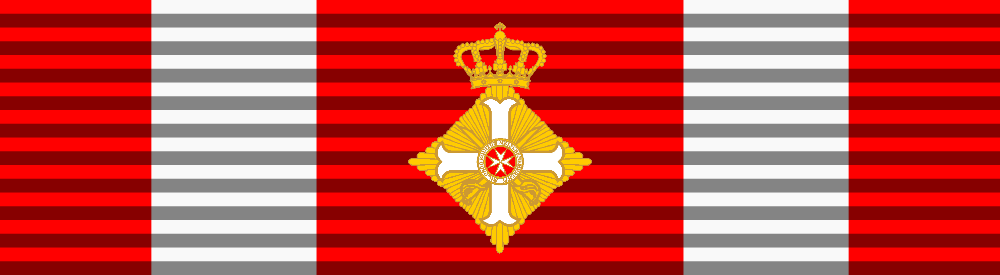 Cross of Grand Officer with swords, Sovereign Military Order of Malta medal