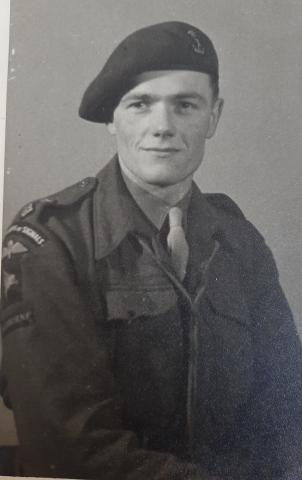 Gordon Royle in uniform