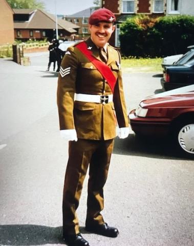 Sgt D Heal in the mid 1990s