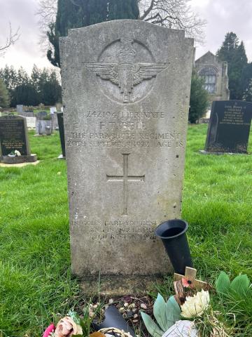 OS Pte Bell's grave