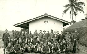 Group photo of C Company, 2 PARA in Borneo, 1965.