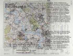 Map of Wessel detailing Operation Varsity