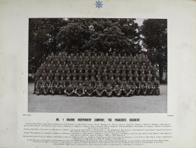 Group Photograph of No.1 Guards Independent Company