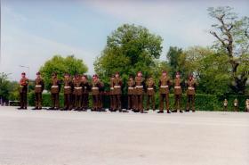 6 (Guards) Platoon, 3 Para Passing Out Parade, Pirbright, 2001