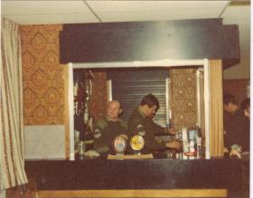 A Coy 4 Paras 'Watering Hole' in Grace Road, Liverpool, 1980s