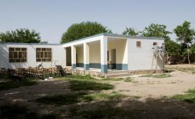 Hutal School in Afghanistan, newly renovated with help from 3 PARA