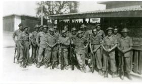 The boarding party of the HMIS Hindustan from A Coy, 15th (Kings) Battalion, India, February 1946