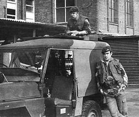 Special patrol group Belfast 1975