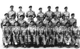 Group photo of members of C Coy, 2 PARA, Jordan, 1958
