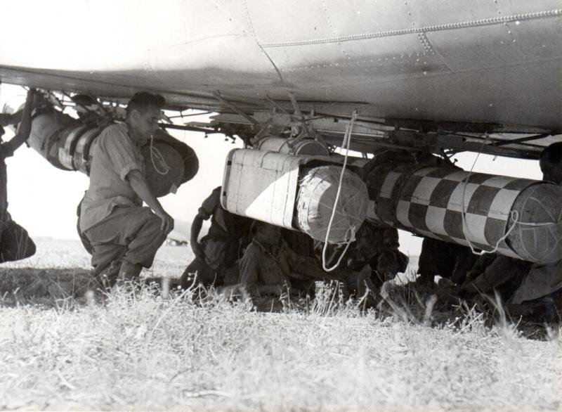 CLE being mounted to aircraft