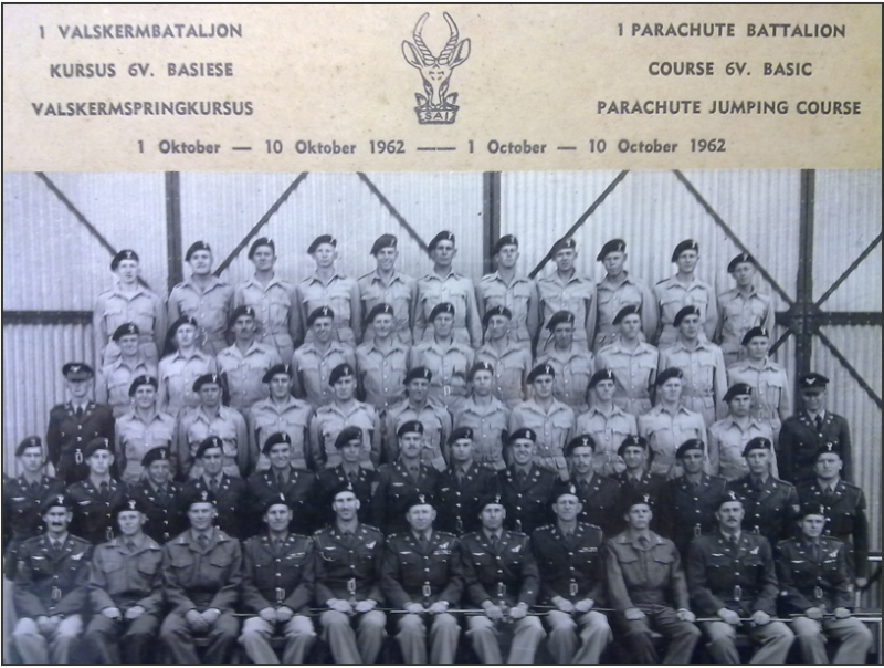 1962 the 6th Basic Parachute courses (Short)