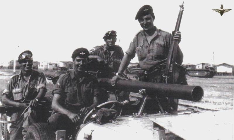 1956 Suez Invasion D Coy Anti Tank Crew