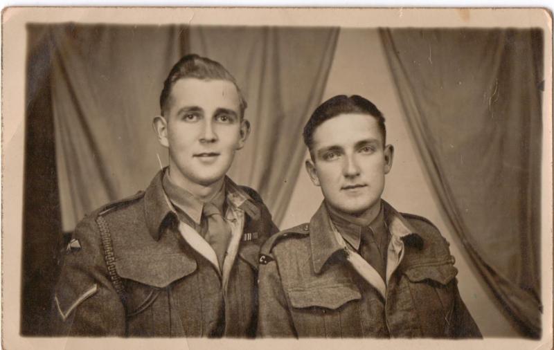 Eric Kamstra & Dick Lant Cairo 1946