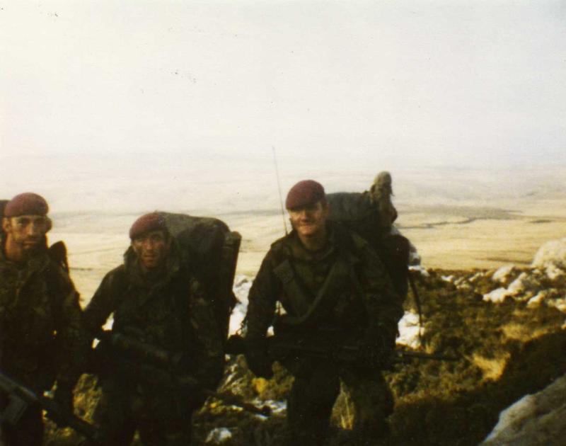 Men of 3 PARA in the Falklands, 1982