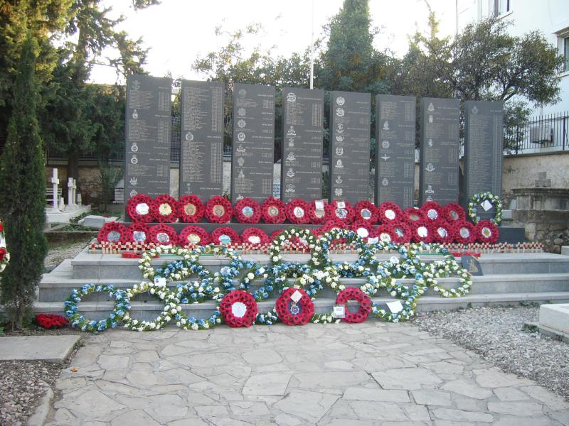 Cyprus Memorial Remembrance Sunday Kyrenia 2014