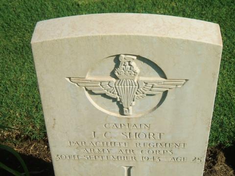 Grave of Capt. J.C. Short