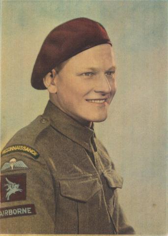 OS Trooper Ken Washer colourised profile image 1944