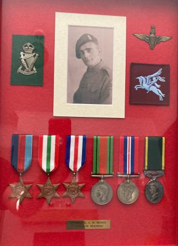 OSLeslie Woods image and medals