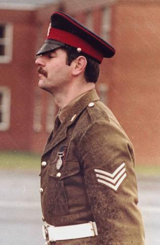 OS Sgt Selkirk last parade before Artificer Training 7 March 1980