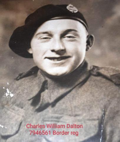 OS Charles W Dalton with RTR beret and cap badge