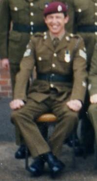 OS Adrian Unsworth in uniform