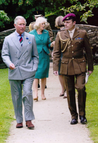 OS King Charles III and peter Flynn