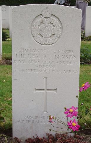 The Rev Bernard Joseph Benson 