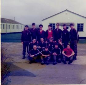 14 Platoon, Junior Para Company. 1975.