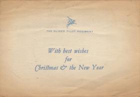 Christmas card to S/Sgt. Hutley's parents. 1944