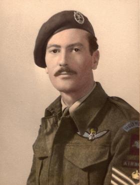 Portrait of S/Sgt. Hutley. Date unknown.