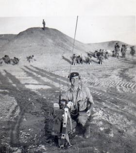 Pte L White of 3 PARA in Canal zone 1952