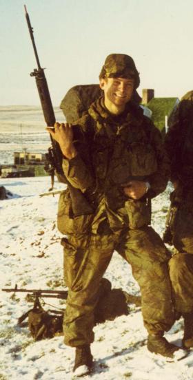 Mark T Cox  Falklands 1982