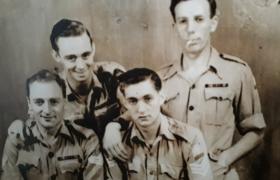 Members of 15th Kings Parachute Battalion 1945/6