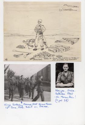 Major D Foster India September 1945 