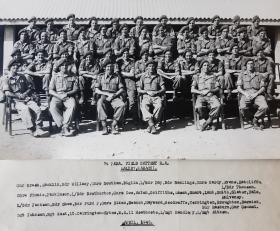  C Troop 74 Para Field Batt RA in Karachi