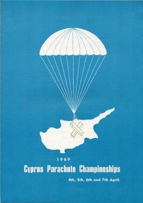 Cyprus 1969/70 Free Fall Championships brochure and instructions