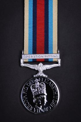 Op PITTING OSM Clasp and Medal