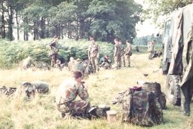 10 Para Mortars on Stanta Range Live firing 1988