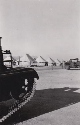 View of Wayne's Keep camp, Nicosia, August 1951