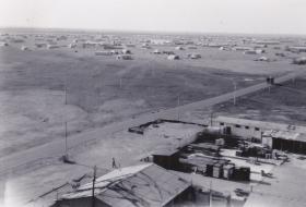  Shandur Camp, Fayid, Egypt, view from water tower 2 April 1952