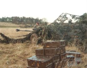 Working Artillery Support & Foo Salisbury Plain circa 1993 