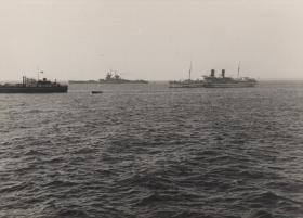 Ships heading to Port Said Nov 1956