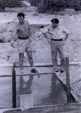 Staff Sgt Lawrence Hanlon in Cyprus 1970 