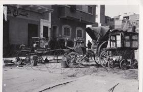 Road block Ismailia, Egypt 1952