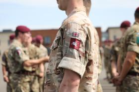 2 Para Op Pitting Medal Parade at Merville Barracks