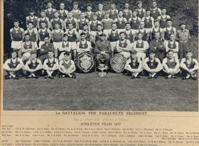 1st Battalion, Parachute Regiment Athletics Team, 1957