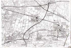 OS Arnhem Area of Operations map