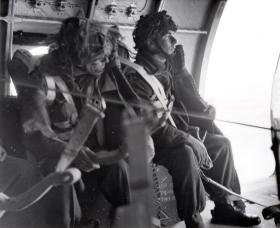 Paratroopers inside a Hastings 1952