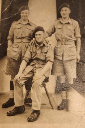Three men of the 2nd Parachute Battalion
