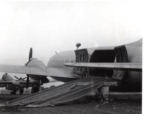 AA Ramp used to load cargo onto a Valetta